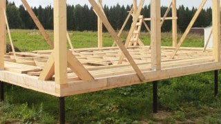 Сарай на винтовых сваях или хозблок на сваях Юрга цена от 2537 руб. / шт.